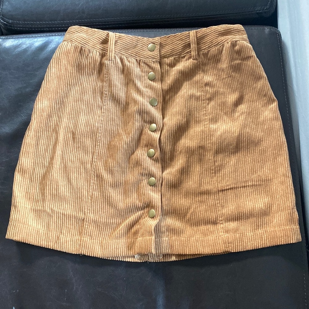 Corduroy skirt